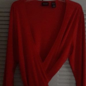 EUC..NY&Co wrapped blouse